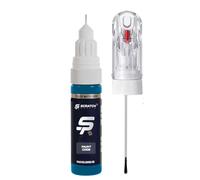 Scratch Repair - Touch up Pen Poison Blue Vr-877C Compatible for Fiat/Lancia Vehicles with Needle & Brush Applicator, 2-in-1 Car Paint Repair