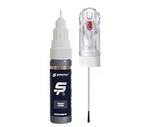 Scratch Repair - Touch up Pen Zermatt Silver Metallic Mee Compatible for Jaguar Vehicles with Needle & Brush Applicator, 2-in-1 Car Paint Repair