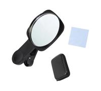 Scratch-resistant acrylic selfie mirror clip for mobile phones comes with microfibre cloth and travel bags, mobile selfie mirror accessories