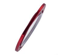 Scratch-Resistant Lens Protection Kit for Tesla Model for yl 2026 Black | 9H tempered glass, scratch-proof , for fsd compatible, seamless fit for juniper 2025(Red)