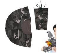 Scratch-resistant protectors for parrots - 19.69 x 12.60 inch protection for birds, wraps for bird droppings, scratch-resistant, reusable birdshoulder droppings protection