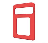 Scratch-Resistant Silicone Cover for Toniebox 2 Blue Pink Red(Red) | Shock-absorbent soft silicone, built-in handle, precise cutouts, drop protection, blue pink red options