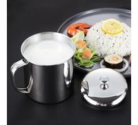 Scratch Resistant Stainless Steel Camping Mug for Hot or Cold Drinks No Rust, 304 Stainless Steel (9cm (8cm (350ml))