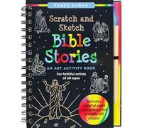 Scratch & Sketch Bible Stories (Trace Along): An Art Activity Book for Faithful Artists of All Ages (Scratch and Sketch Trace-Along)