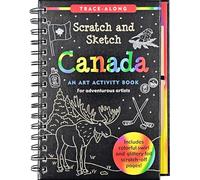 Scratch & Sketch Canada: An Art Activity Book for Adventurous Artists