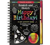 Scratch & Sketch Happy Birthday: An Art Activity Book for Birthday Artists of All Ages