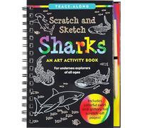 Scratch & Sketch Sharks (Trace Along)