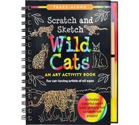 Scratch & Sketch Wild Cats (Trace Along)