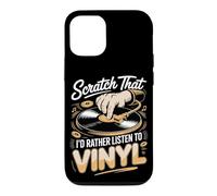 Scratch That I'd Rather Listen To Vinyl Case for iPhone 12/12 Pro