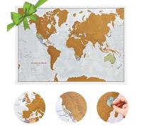 Scratch The World® Travel Map - 59 (w) x 42 (h) cm - Updated 2026