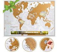 Scratch The World® Travel Map - Scratch Off World Map Poster - 84 x 59 cm