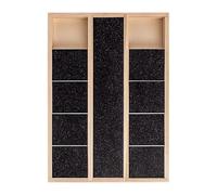 Scratchboard with Dog Doodlers - Fiction Toys for Puppies with Box, Wooden Pad | Multifunctional for Indoor Assistants