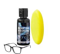 Scratched Lens Repair Kit - Long Lasting Eyeglass Cleaner, Microfiber Sponge Applicator, Durable Glasses Restoration Solution with Easy Application Cap | Sunglasses Camera Window Screen Mirror