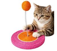 Scratcher - Fun Interactive Scratcher with Sisal Ball | Interactive Cat Toy - for Climbing Play on the Ground Simulate Hunting Training Exercise Indoor Scratching Toy