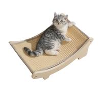 Scratcher Lounge for Cats - Scratching Hammock for Indoor Cats, Sisal Scratcher Panel for Sharpening Nails and Protecting Sofa Floor Curtains - for Pets