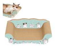 Scratching Bed for Cats, Cat Scratching Room, Scratching Pad for Cats | Living Room Sofa, Furniture Protector, Scratcher for Cats, Scratching Bed for Rest and Play