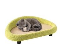 Scratching Bed For Cats - Sisal Scratching Pillow, Wide Lounge Design, Textured Scratching Surface, Lightweight Portable Structure | Ideal For Cats Home Living Room Apartment Dormitory Patio Balcony