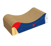 Scratching Board For Cats Cat Scratcher Cardboard Lounge Bed Cat Scratching Post Board Pads Prevents Furniture Damage Cat Scratcher For Indoor
