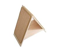 Scratching Board For Cats Cat Scratching Board Removable Natural Sisal Cat Scratching Pads Wood Cat Scratcher For Indoor Cats Triangular Cat Bed Cat Scratcher For Indoor