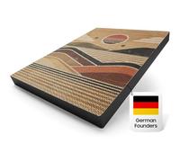 Scratching Board for Cats: XL 40 cm x 30 cm 2 x Self-Adhesive Natural Non-Slip Scratching Cap - Ideal for Corners, Furniture or Wall. Scratching Boards Cat Scratching Mat Cat Scratching Board for Cats