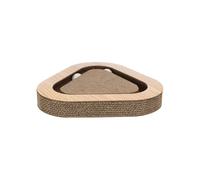 Scratching Cardboard With Balls, Catnip, 36 x 5 x 36/36 cm, Brown, 0.4 kg
