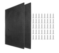 Scratching Itch Relief Pad For Farm Animals, Self-Grooming Design, 2 Pieces, Cattle Scratchers, Horse Scratching Post, Comfortable Scratch Material, For Goat Sheep Cow Dog