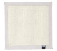 Ebi, Krappa Square Scratching Mat 38 x 38 x 1.5 cm White Cat Scratching Post