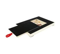 Scratching Pad - 35cm Manual Wood Trimmer Reward, Tray Mat, Non-Slip , Puppy Exercise Toy | Positive Reinforcement Health Accessory Large Breed Household Care Textured S
