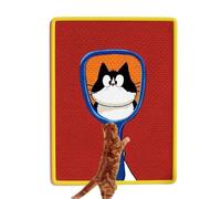 Scratching Pad for Cats Self-Adhesive - The High-Quality Fabric Edging Prevents Self-Adhesive Scratching Pad for Cats, Sisal Scratching Board for Furniture, Carpet, Floor, Sofa, Chair, Door, Living