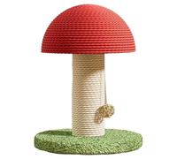 Scratching Post for Cats - 20 x 18 x 16 cm Sisal Mushroom Tower | Kitten Exercise Play Tower | Mental Stimulation, Physical Activity, Relieve Boredom for Home, Home, Indoor, Outdoor