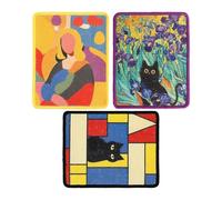 Scratching Post for Cats | 3 Pieces Furniture Protector with Adhesive, Sisal Scratching Pad for Cats Furniture | for Puppies to Sharpen Nails in the Home, Apartment, Living Room, Bedroom, Balcony Wall