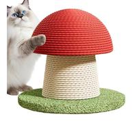Scratching Post for Cats | Mushroom Shaped Sisal Tower,Tall Scratching Post for Cats - for Mental Stimulation Physical Exercise Boredom Relief Home Apartment Indoor Outdoor Floor Birthday