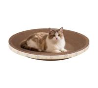 Scratching Post for Cats, Round Claw Grinder with Protector for Toys - Cardboard Scratcher for Kitty, for Playground Room, Corner Balcony, Floor Living Room