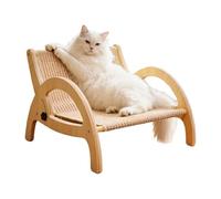 Scratching Sofa for Cats, Sisal Adjustable Lounge Chair, Cat Sofa with Scratching Function and Scratching Bed for Pets for Claw Sharping, Sleeping, Enriching Play and Protection of Door, Wall Carpet