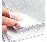 ScratchResistant C Frosted Plastic Table Cover HeatResistant Waterproof NonSlip Protector for Kitchen Dresser Writing De 5mm Thick 70x140CM