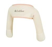 ScratchSleeves | Stay-on Scratch Mitts for Itchy Babies | Cream/Cappuccino | 3-6m