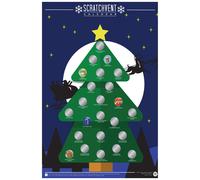 Gift Republic Scratchvent Calendar Scratch Off Christmas Advent Poster GR630021