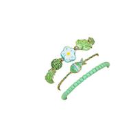 SCRDPRAD Boho Ocean Themed Stackable Bracelet Set - Sea Turtle, Seashell & Starfish Beaded Bracelets for Women, Beach Summer Layered Jewelry, 1, Resin, no gemstone