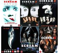 Scream 1-6 Film Collection DVD - Scream 1 / Scream 2 / Scream 3 / Scream 4 / Scream 5 / Scream 6 - Scream 6 Film Collection DVD