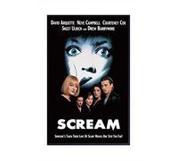 Scream - 1996 Movie Poster Frameless Gift 12 x 18 inch（30cm x 46cm）-LT-071