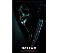 Scream 2022 1 RED197 A5 Poster on Photo Paper - Borderless Movie Art Cult Film Images Classic Iconic 70s 80s 90s Vintage Retro Home Wall Decor Pictures Printing Modern Artwork Aesthetic Reproduction