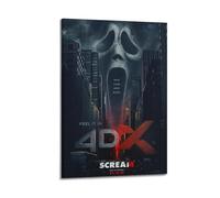 Scream 6 Movie Poster2 Poster Decorative Painting Canvas Wall Posters And Art Picture Print Modern Family Bedroom Decor Posters 16x24inch(40x60cm)