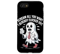 Scream All You Want I Already Clocked Out Halloween Case for iPhone SE (2020) / 7 / 8