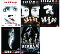 Scream DVD 5 Film Collection DVD - Scream 1 / Scream 2 / Scream 3 / Scream 4 / Scream 5 - Scream 1-5 Collection DVD