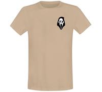 Scream (Film) Ghostface Retro T-Shirt brown XL