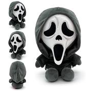 Scream Ghost Face 9" Plush - Collectible Horror Ghost Face Plushie from Scream Halloween Horror Killers Ghost-faces Plushies Doll, Home Decoration Terrors Stuffed Animal Gift for Kid Birthday