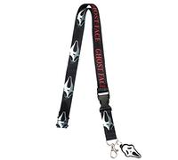 Scream Ghostface Lanyard with Clear ID Sleeve, Multicolored, Taglia unica