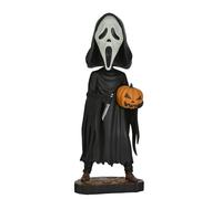 Scream Head Knocker Ghost Face with Pumpkin 20 cm