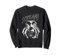 Scream Horror Face Spider Terror Creepy Arachnophobia Sweatshirt