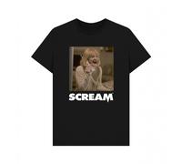 Scream Men's Phone T-Shirt in Black | Size: Medium Scream Black M